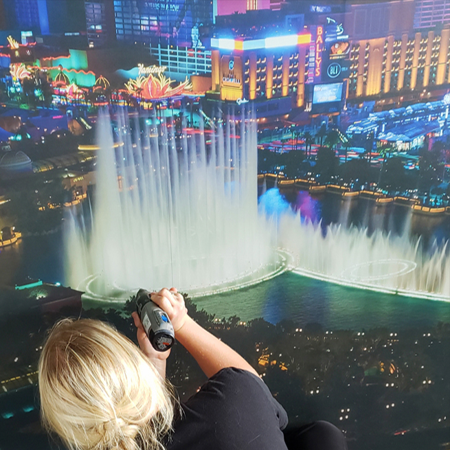 Las Vegas Night Wallpaper Mural