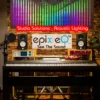 EQ Wall in music studio